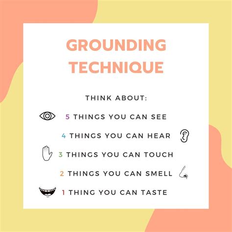 5 4 3 2 1 Grounding Technique Harvard Westlake Mindfulness Club