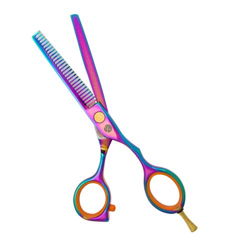 Multi Colour 55 Hair Thinning Scissors K5 International