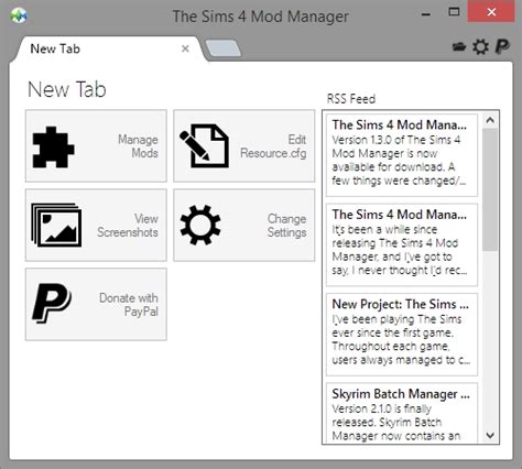 Mod The Sims The Sims 4 Mod Manager