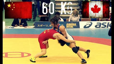 3rd Place Match 60kg Women Wrestling World Cup 2014 Youtube