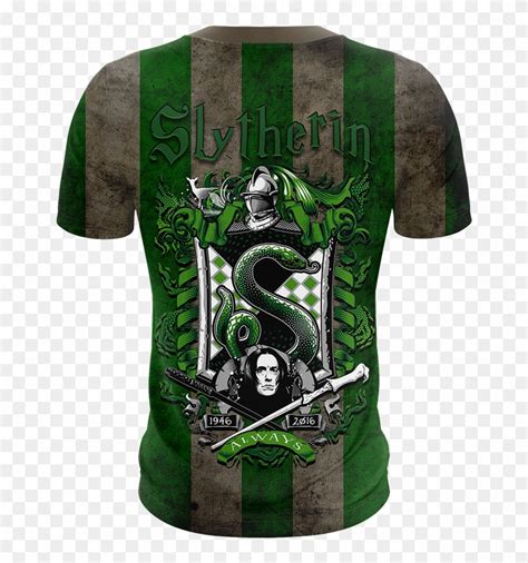Striped Slytherin Harry Potter Unisex 3d T Shirt Fullprinted Active