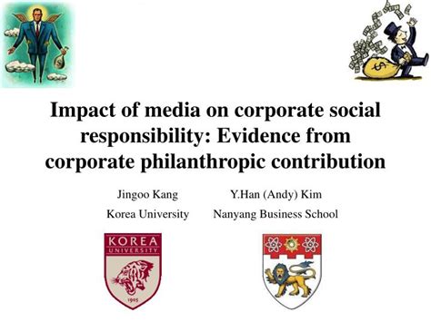 Ppt Impact Of Media On Corporate Social Responsibility E Vidence