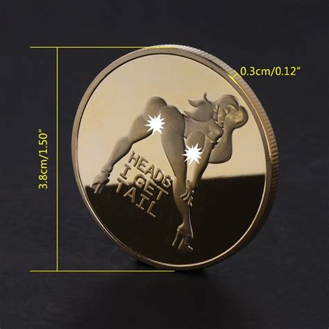 double side sexy woman coin get tails head adult challenge commemorative coins ebay