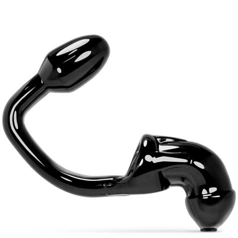 Oxballs Tailpipe Chastity Cock Lock And Attached Asslock Butt Plug