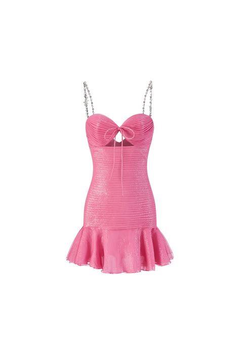 Angelina Dress Pink Nana Jacqueline Designer Wear