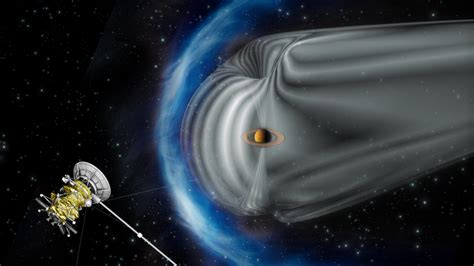 Esa Science And Technology Saturns Bow Shock