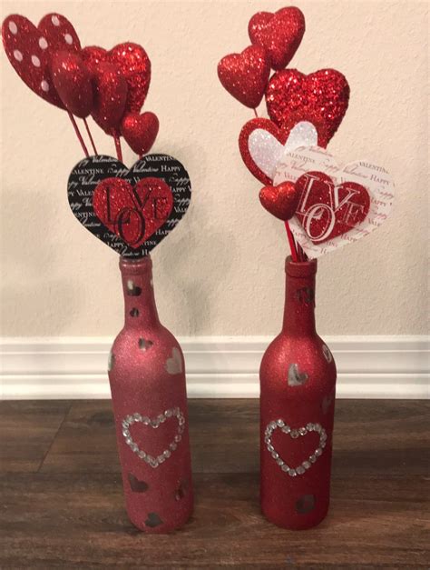 Valentine’s Day Wine Bottle Creative Valentines Day Ideas Valentines Day Wine Valentines Day