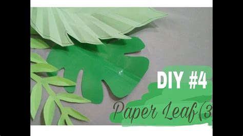 Part Cara Membuat Daun Dari Kertas Origami Paper Leafs Daun Riset