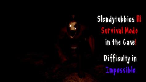 Slendytubbies 3 Survival Mode Cave Impossible Difficulty Youtube