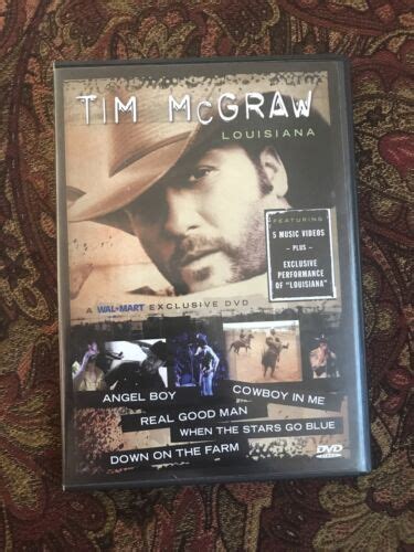 Tim McGraw Louisiana CMT Pick DVD By Tim McGraw EBay