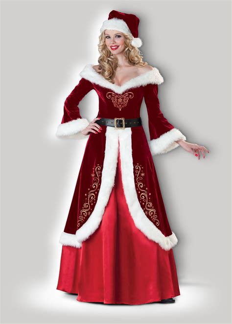 Mrs St Nick Adult Christmas Costume Incharacter Costumes