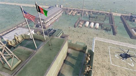 Arma3 Wip Mission Us And Afghan Armys Fob Youtube