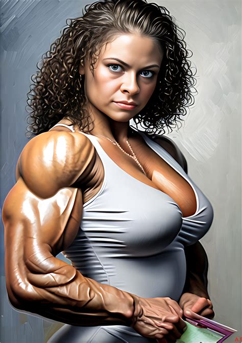 Fbb Female Bodybuilders Muscular Women Anime And Other Art