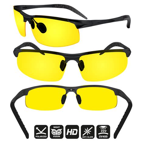 Day And Night Driving Glasses Knight Visor Set Of 2 Blupond Blupond
