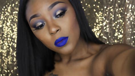 Dramatic Blue Makeup Tutorial Jefreestar Velour Lls Youtube