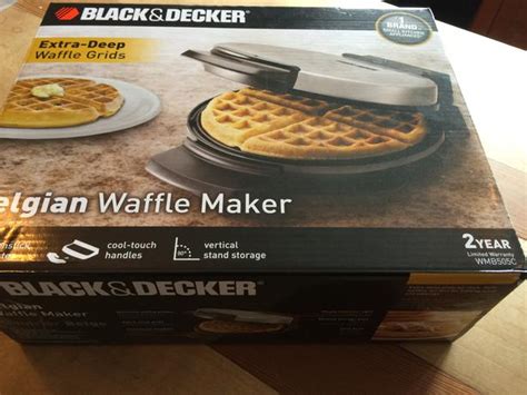 Black And Decker Belgian Waffle Maker Saanich Victoria