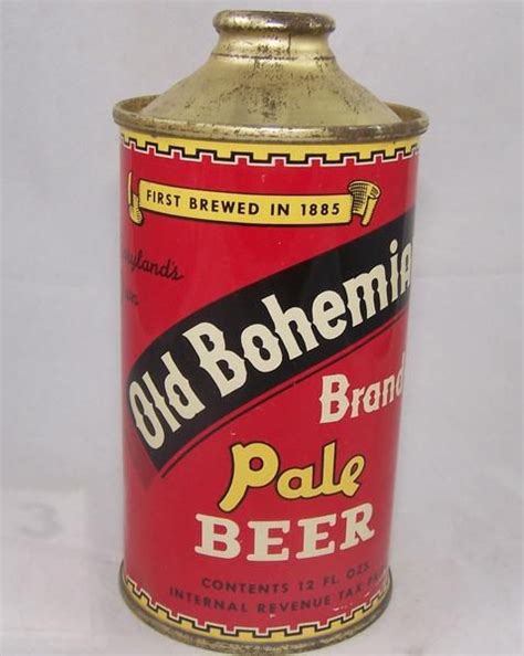Old Bohemian Brand Pale Beer Usbc 175 06 Grade A1 Sold On 122716