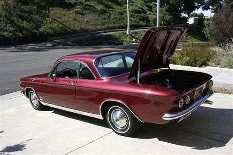 1964 Chevrolet Corvair Monza Spyder Turbo Coupé In Palomar Red