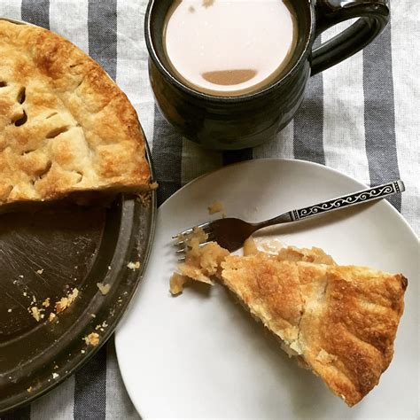 Apple Pie For Breakfast Oc Food