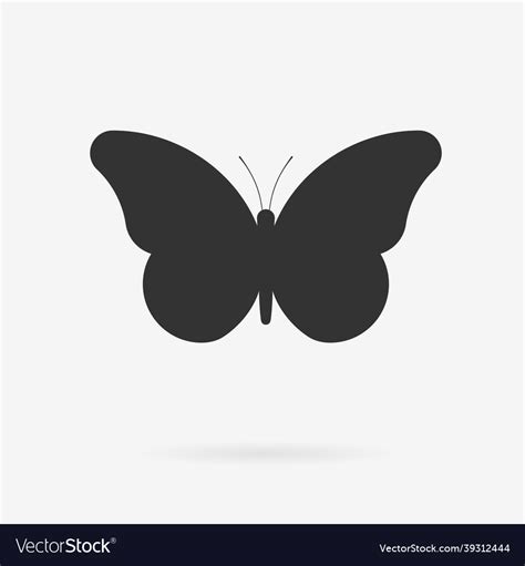 Butterfly Icon Royalty Free Vector Image Vectorstock