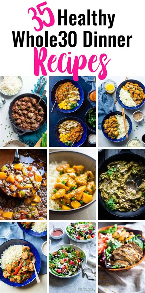 35 Whole30 Dinner Recipes All 35 Of These Whole30 Dinners Are Simple