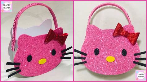 How To Make T Bag Diy Hello Kitty Paper Bagdiy Paper Bag For Treat