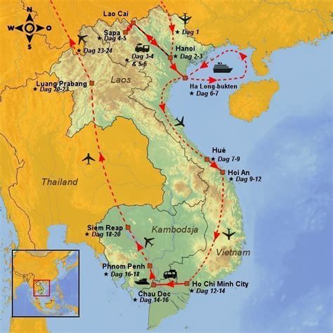 Vietnam Kambodsja Og Laos Bestill 24 Dagers Reise Til Indokina Her