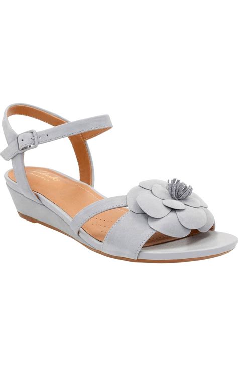 Clarks Parram Stella Flower Wedge Sandal Nordstrom Wedge Sandals