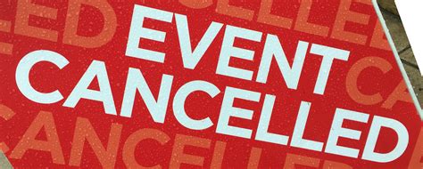 Event Cancellations At Ufv The Cascade