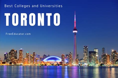 Best Colleges And Universities In Toronto