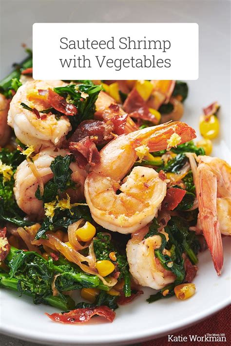 Sauteed Shrimp With Vegetables Recipe Sauteed Shrimp Vegetable
