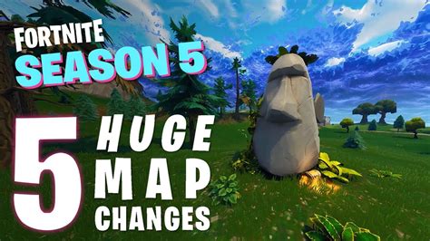 This is shaping up to be the best fortnite season in recent memory, and. Fortnite Season 5: Top 5 BIGGEST Map Changes - YouTube