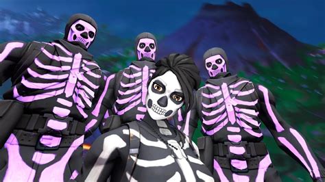 So I Tried Out For The Rarest Purple Skull Trooper Clan