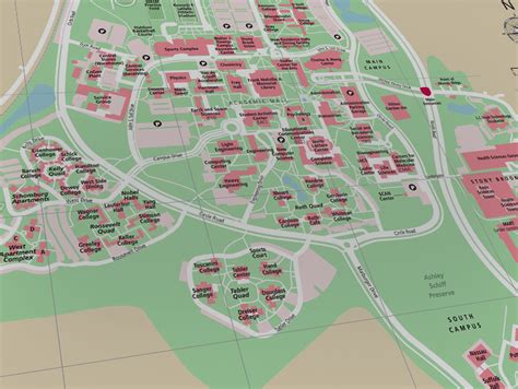 Stony Brook University Campus Map