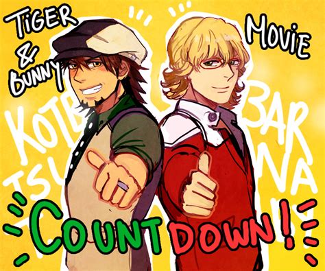 Hi This Is A Fan Art Countdown For The Upcoming Tiger And Bunny