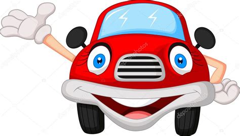 Cute Red Car Cartoon Character Stock Vector Image By ©tigatelu 35749201