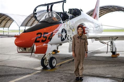 The Navys First Black Female Fighter Pilot