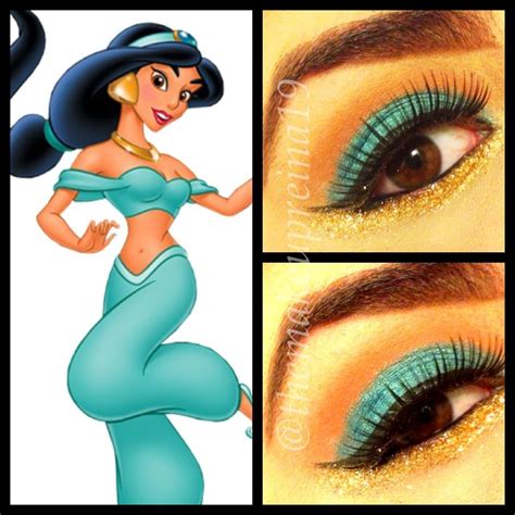 My Princess Jasmine Inspired Makeup Princess Jasmine Makeup Jasmine Makeup Disney Makeup