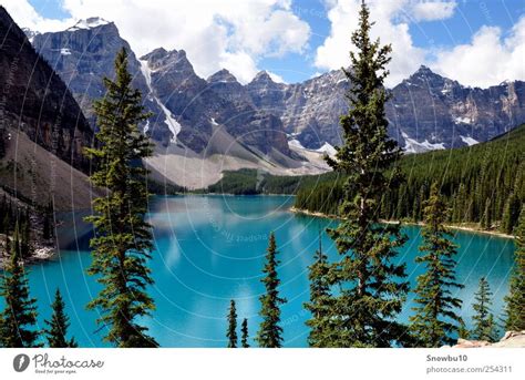 Moraine Lake Rocky Mountains A Royalty Free Stock Photo From Photocase