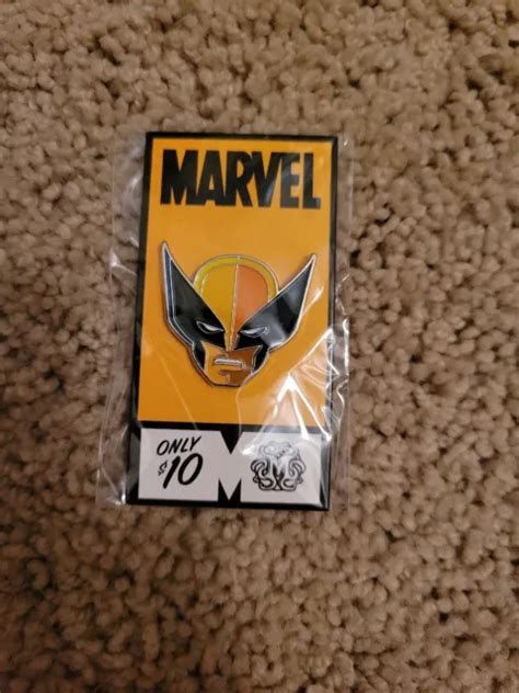 Tom Whalen Wolverine Brown Suit Enamel Pin Mondo Marvel Pin X Men 49