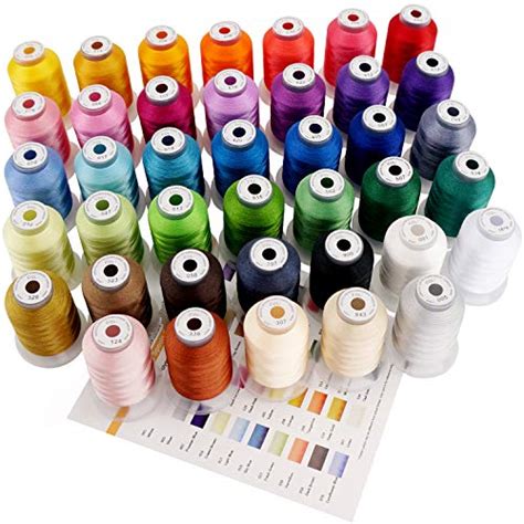 Comparison Of Best Machine Embroidery Thread 2023 Reviews
