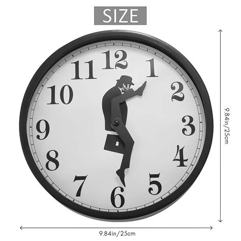 Creative Wall Clock Sweep Seconds Silent Ministry Of Silly Walks Clock