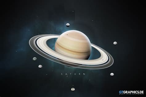 A Portrait Of The Solar System Saturn By Tobiasroetsch On Deviantart
