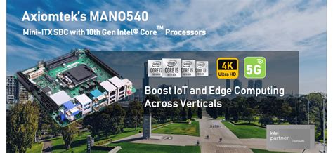 Axiomteks Mano540 With 10th Gen Intel Core Processor Accelerates Edge