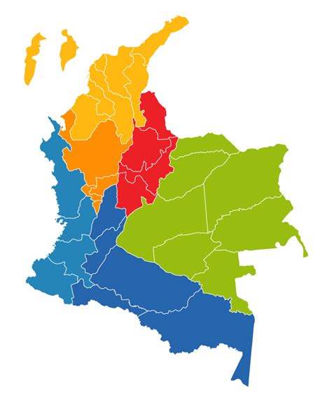 Arriba Foto Mapa Politico De Colombia Con Sus Departamentos Y Capitales Alta Definici N