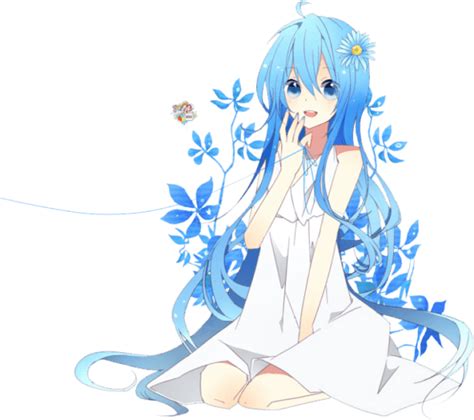 40 Cool Blue Haired Anime Girls Harunmudak