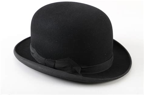 Mens Brooks Brothers Black Fur Felt Derby Bowler Hat Ebth