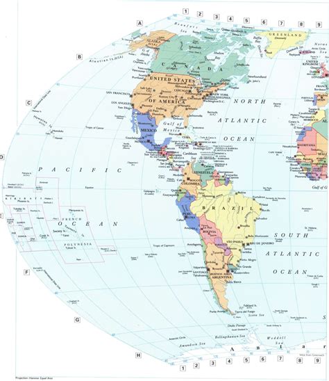 Карта мира политическая на английском языке смотреть скачать бесплатно