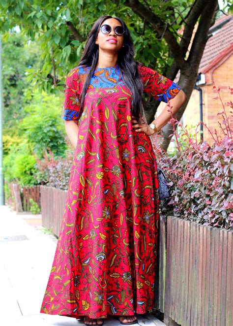 African Prints Ankara Maxi Dress Womens Dress Flora Etsy African Fashion African Inspired