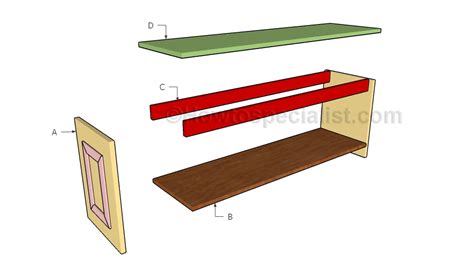 Hall Bench Plans Howtospecialist How To Build Step By Step Diy Plans
